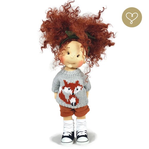 Roxy- lalka handmade- Lullu dolls