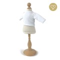 White long-sleeved shirt