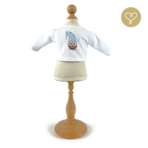 _Shirt weiß „Eule“_