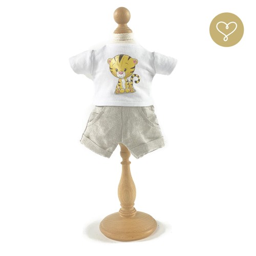 T-Shirt "Tiger" and shorts with pockets