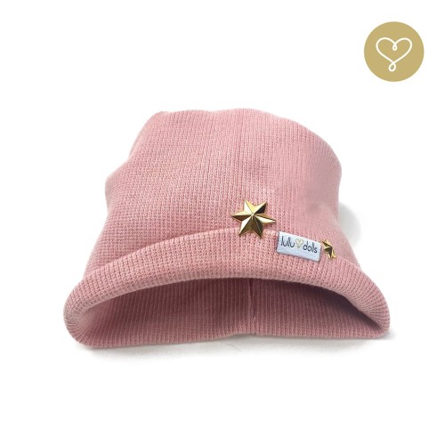 Czapka Beanie Różowa