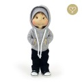 Hooded sweatshirt grey