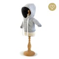 Hooded sweatshirt grey
