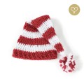 Cap Long  Red Pompom 2