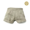 Shorts Linen Beige