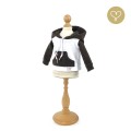 Bluza z kapturem ciemny brąz