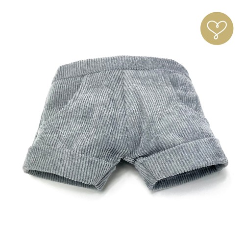 Shorts Corduroy Grey