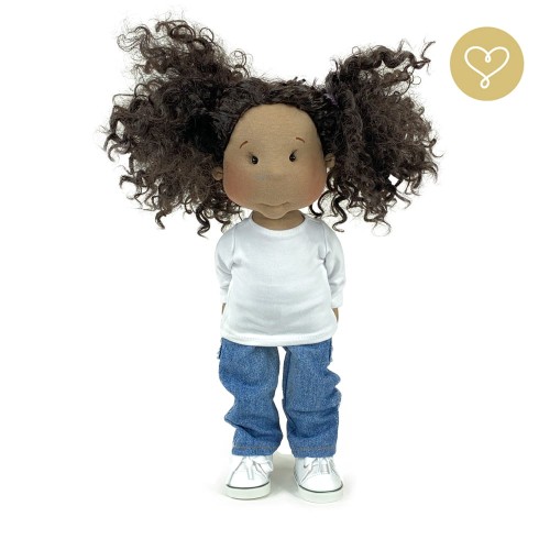 Kayla - Lullu Dolls - handmade doll