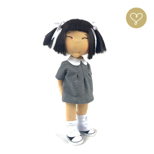 Yuki - Lullu Dolls - handmade doll