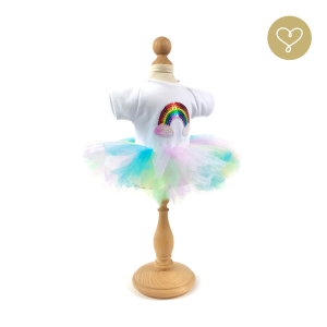_Set Regenbogen Rock und T-Shirt_